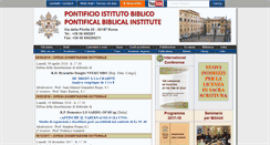 Desktop Screenshot of biblico.it